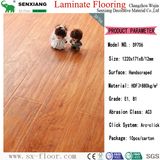 Handscraped Parquet Wood Waterproof Laminated Laminate Flooring