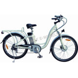 Vintage Lady Aluminium Alloy Lithium Battery Electric Bicycle (TDE-038XB)