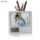 Penholder with Digital Calendar Clock (EHP-513)
