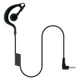Ear Hook Single Earphone for Two Way Radio Tc-617