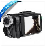 Free Shipping 12.0MP Solar Powered 8X Zoom DV Digital Video Camcorder