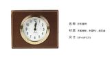 Faux Leather Table Clock (BDS-1580)