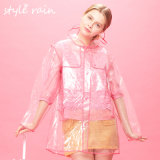 2015 China Best Fashion Raincoat for Ladies