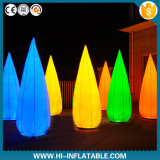 2015 Amazing LED Lighting Inflatable Cone, Tube for Party, Event Decoration, Air Blown Inflatable Tube