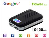 High Capacity Portable Power Bank 8800mAh and 10400mAh Mobile Power Bank with a LED Screen Indicato