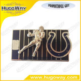Base Ball Player with Soft Enamel Badge