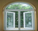 PVC Germany Arch Casement Window (WJ-W7)