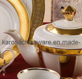 Gold Decoration&Elegant Kitchenware/Tea/Coffee/Dinner/Tableware Set (K0001-28)