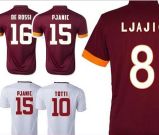Adem Ljajic Jersey 2015 Pjanic De Rossi Soccer Jerseys 14 15 Italy Home Away Camisetas De Futbol Francesco Totti Football Shirt