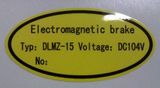 Adhesive Yellow Equipment Label