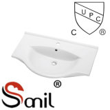 Hot Sale Bathroom Vanity Ceramic Sink with Upc Certification (SN1594-80)