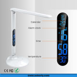 2014 Modern Bedside Table Lamps with Clock Alarm Function