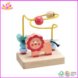 Wooden Animal Design Baby Beads Toy (W11B019)