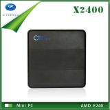 Good Bargain! Mini PC Cloud Computer X2400 AMD E240 1g Flash, 8g SSD Support WiFi