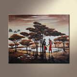 Landscape Oil Painting Handpainted on Canvas (I-001)