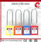 Zc-G21 Long Steel Shackle Safety Padlock Industrial Lock