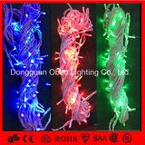 Outdoor Connectable 10m 22# Transparent PVC Wire LED Fairy String Lights