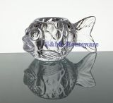 Glass Candle Holder / Glassware (C6313)