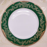 Dark Design&Gold Decoration Porcelain/Dinner/Ceramic/Kitchenware/Dishes Set (K6521-T5)