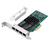 Factory 1000Mbps Gigabit Intel I350-T4 4 Port PCI Express Network Card