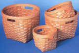 Chip Wood Storage Basket