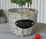 Natural 100% Handmade Wicker Garden Baskets for Sale