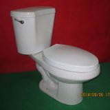 Hot Sale Elongated Two Piece Toilet for USA