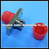 Square Type Red Color FC Adapter/FC Optical Fiber Connector
