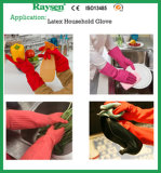 Professional Flock Lined Latex Household Gloves From China
