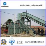 Automatic Hydraulic Baler for Waste Paper Cardboard with Conveyor
