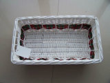White Willow Wicker Basket Tray (dB008)
