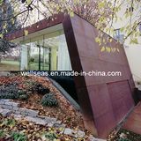 Corten Steel in Cladding Project