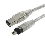 Firewire Cable IEEE 1394 Digital Video Cable 4pin to 6pin
