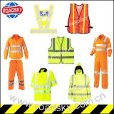 Orange High Visibility Long Sleeve Nomex Reflective Safety Clothes