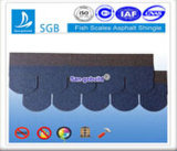 Sgb China Factory Colorful Roofing Fish-Scale Asphalt Shingle