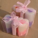 Heart Shaped Beautiful Color Wax Candle