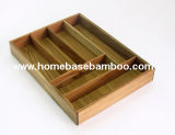 Acacia Wood Bamboo Cutlery Box Flatware Cutlery Tray Organizers Storage - Hb4001