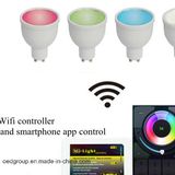 4W GU10 LED RGB WiFi Light Bulb/Smart WiFi LED Bulb