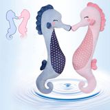 Lovely Plush Sea Horse Stuffed Pillow Toys