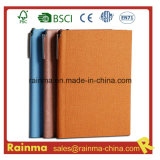 Leather Cover Paper Notebook for Business Gift