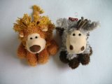 Fleece Dog Toy Soft Plush Pet Lion and Donkey