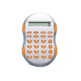 8-Digit Calculator With Rubber Keypad and Rubber Edge (LP1059)