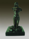 Bronze Woman Statue - Bronze Belle Sculptures (TPM-156)
