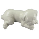 Animal Shaped Porcelain Craft, Ceramic Dog 6564