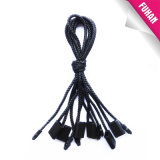 2014 Custom Black Plastic Tag and Black Nylon Rope