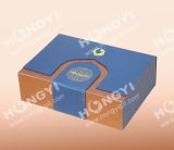 Blue/Brown Art Cardboard Gift Box for Perfume Packagiing (HYG014)