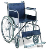 Economy Stainless Steel Wheelchair