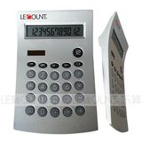 12 Digits Solar Power Large Size Metal Desktop Calculator (LC218A-1)