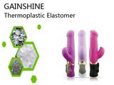 Gainshine Odorless/ Non-Stick Hand/ 0 Degrees TPE Material Manufacturer for Dildo