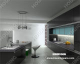 Grey Quality Lacquer Finish Modern Kitchen Cabinets with High Gloss